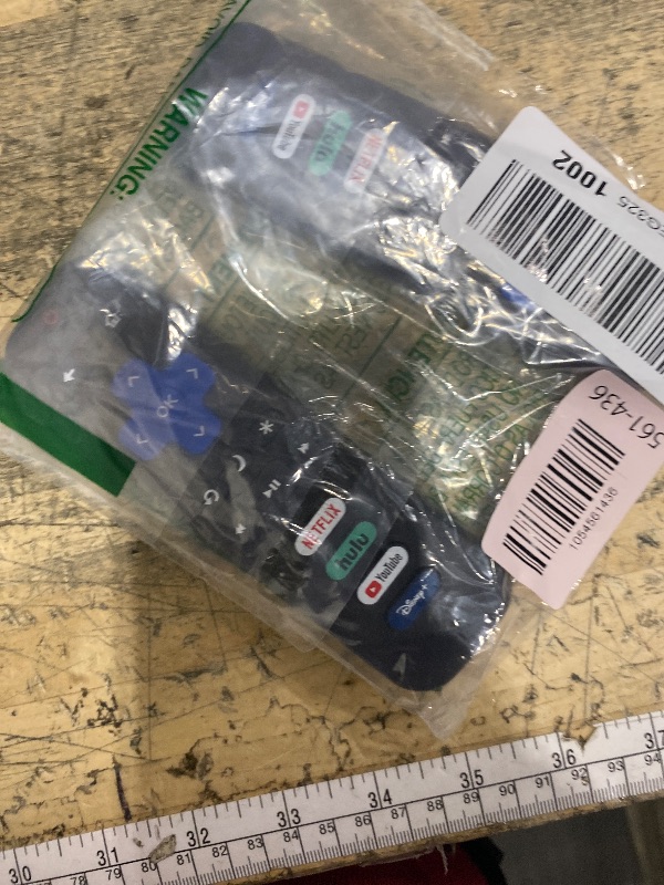 Photo 1 of (Pack of 2) Replacement Remote Control Only for Roku TV, Compatible for TCL Roku/Hisense Roku/Onn Roku/Sharp Roku/Element Roku/Westinghouse Roku/Philips Roku Smart TVs (Not for Roku Stick and Box)