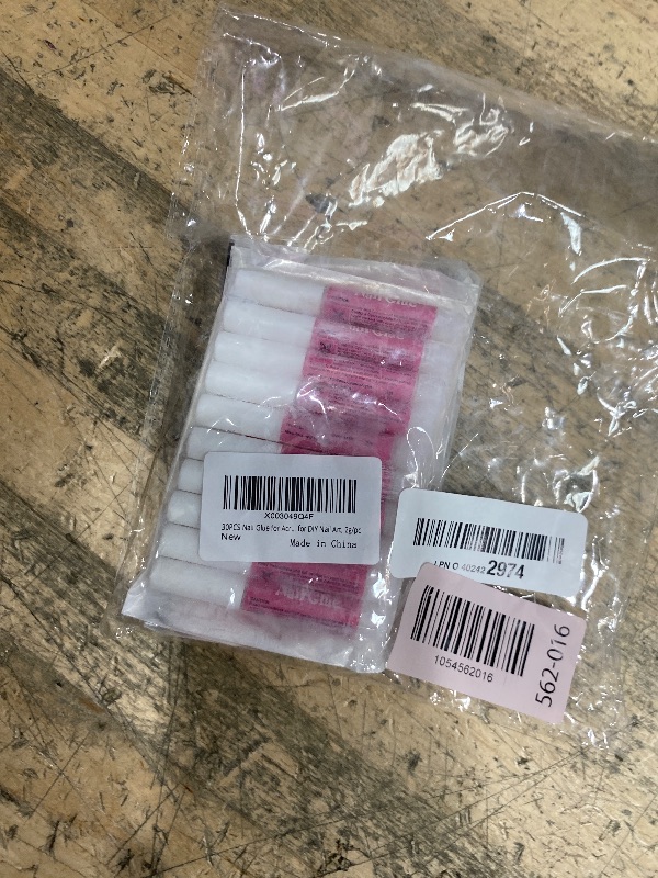 Photo 1 of  Nail Glue for Acrylic Press On Nail Tips Adhesive Super Bond for DIY Nail Art, 2g/pc