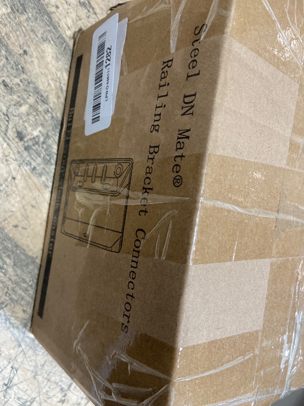 Photo 1 of 20 Pack Aluminum Deck Railing Bracket Connectors for 2"x4" (Actual 1.5"x3.5") Wood Posts to Handrail Connection, 2mm Extra Thick Metal Connectors for Fence Porch Stair, SA20