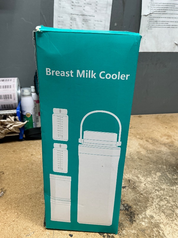 Photo 1 of **COOLER ONLY/SMALLER BOTTLES NOT INCLUDED** Xaproo 22oz Portable Breast Milk Cooler, 360° Cooling Technology for 24 Hours, Larger Capacity Travel Breastmilk Chiller with 2pcs Baby Bottles, Milk Storage Container for Baby, BPA-Free