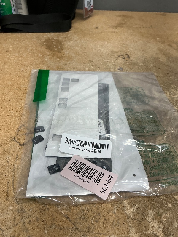 Photo 1 of 2PCS Arabic-English Keyboard Stickers - Black Background with White Font for Computer, Laptop, Notebook, Desktop - Matte Arabic Keyboard Alphabet Stickers