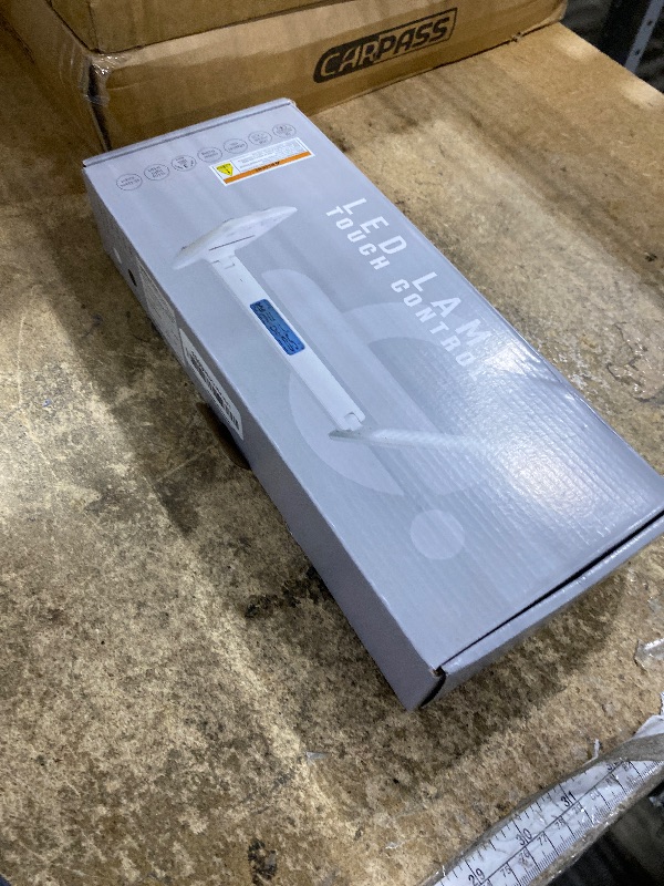 Photo 1 of ***FOR PARTS ONLY/NON-FUNCTIONAL** LAOPAO Desk Lamp with Wireless Charger: USB Charging Port, Table Lamp with Clock, Desk Lamps for Home Office College Dorm Room Essentials