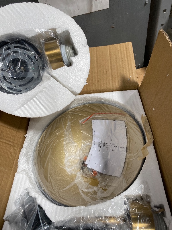 Photo 1 of 10.2 Inch Farmhouse Pendant Light Fixture 2 Pack, Black and Glod Pendant Light Fixture, Adjustable Height Modern Industrial Hanging Light for Kitchen Dining Living Room Bar