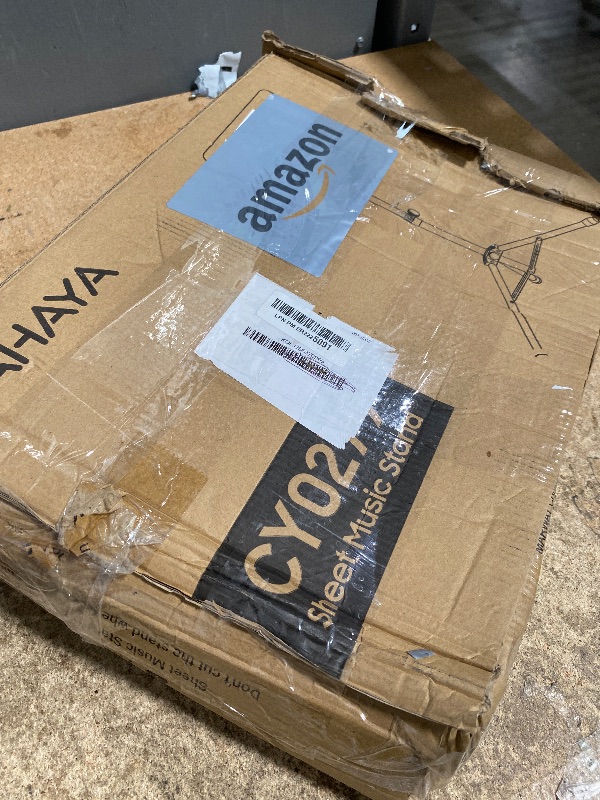 Photo 1 of **PARTIAL SET MISSING ASSEMBLY PIECES** CAHAYA Music Stand for Sheet Music - Dual-use Converts to Desktop Stand Portable& Foldable 31.4-57in Height Adjustable Sturdy Tray Holds Thick Books or Tablets 5 in 1 Package with Carrying Bag Sheet Music Folder