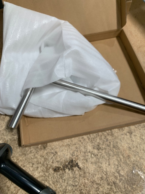 Photo 1 of ***MISSING ASSEMBLY HARDWARE*** Bath Hand Towel Holder Standing, T-Shape Towel Bar Rack Stand, SUS304 Stainless Steel Brushed Finish,Tower Bar for Bathroom Kitchen Vanity Countertop