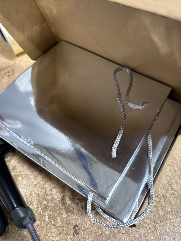 Photo 1 of **PARTIALLY NEW/PARTIALLY USED** TaoBary 12 Pcs Silver Gift Bags with Tissue Paper and Handles 9 x 8 x 4 Inch Medium Metallic Tote Bags for Wedding Shopping Birthdays Baby Shower Party Favors