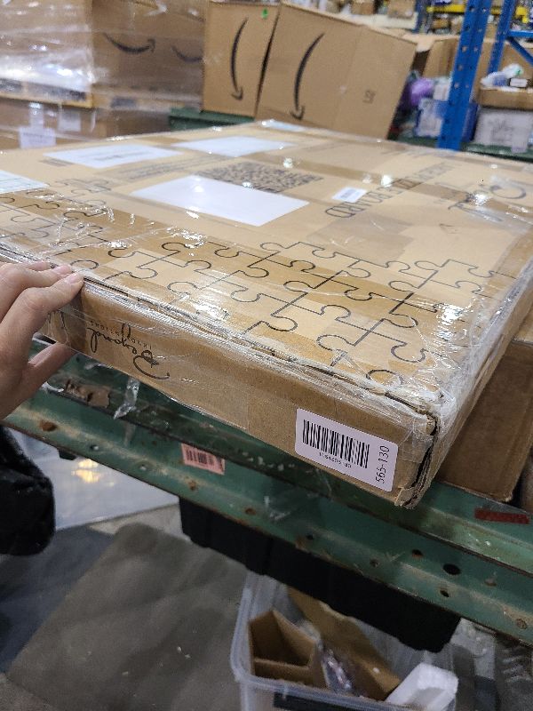 Photo 1 of 1000 Piece Rotating Puzzle Board with Drawers and Cover - 4 Drawers, Wooden Jigsaw Puzzle Table | 30” X 22”| Jigsaw Puzzle Board - Portable Puzzle Tables for Adults and Kids by Beyond Innoventions