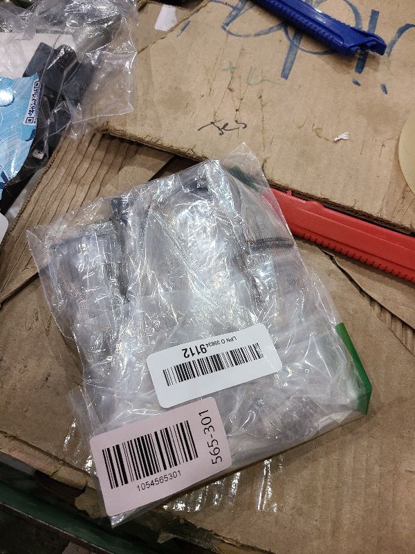 Photo 1 of 12 PCS Grey Hair Extensions Clip in, Colored Party Highlights Extension for Kids Girls Synthetic Hairpiece Straight 22 inch