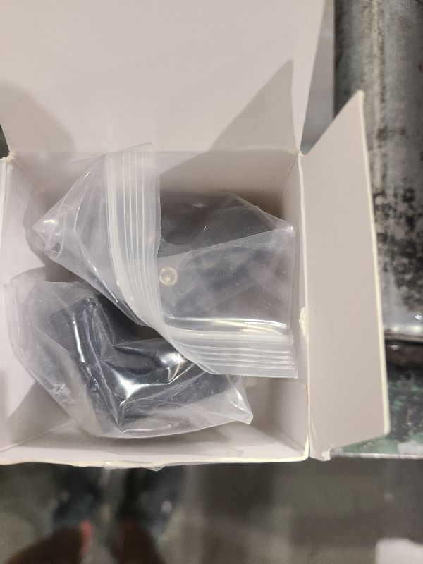 Photo 1 of 2PCS Barn Door Stopper for Sliding Barn Door Flat Track, Perfect Replacement Sliding Door Hardware Accessories (Fit for Track: Width: 1-7/16 in-1-5/8 in, Thickness: 1/4 in)