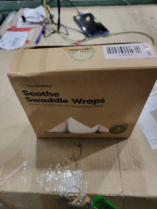 Photo 1 of 3-Pack Organic Baby Swaddle Sleep Sacks - Swaddles for Newborns, Infant 0-3 Months, Baby Girls, Boys, Soft & Snug Newborn Sleep Sack, Nursery Swaddling Blankets (ABC Land Rose)