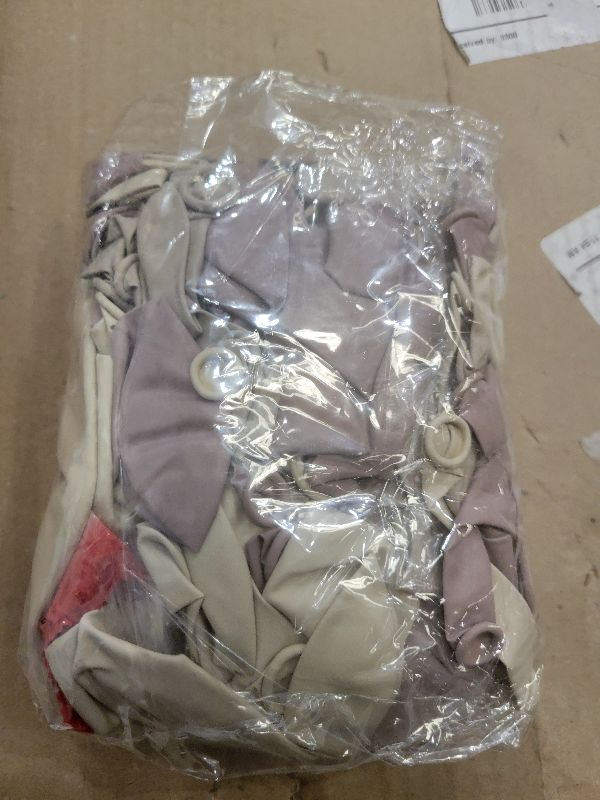 Photo 1 of 142Pcs Sand White Neutral Pink Balloon Garland Arch Kit, Nude Blush Dusty Pink Balloons for Retro Boho Wedding Baby Shower Bridal Shower Gender Reveal Anniversary Engagements Birthday Party Decoration