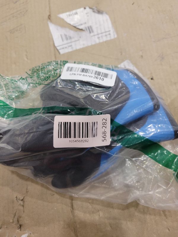 Photo 1 of 100% Waterproof Gloves for Men and Women, Winter Work Gloves for Cold Weather, Touchsreen, Thermal Insulated Freezer Gloves, With Grip, Blue, Medium