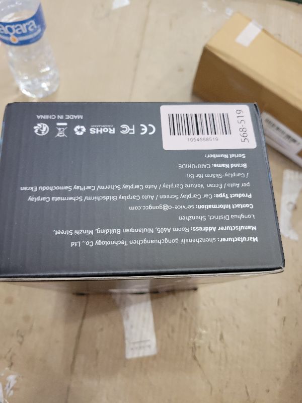 Photo 1 of 2025 CARPURIDE 9 Inch Car Play Screen for Car, Compatible with Wireless/Wired Apple CarPlay, Android Auto and Mirror Link - Bluetooth Audio, Navigation,Siri, FM, AUX