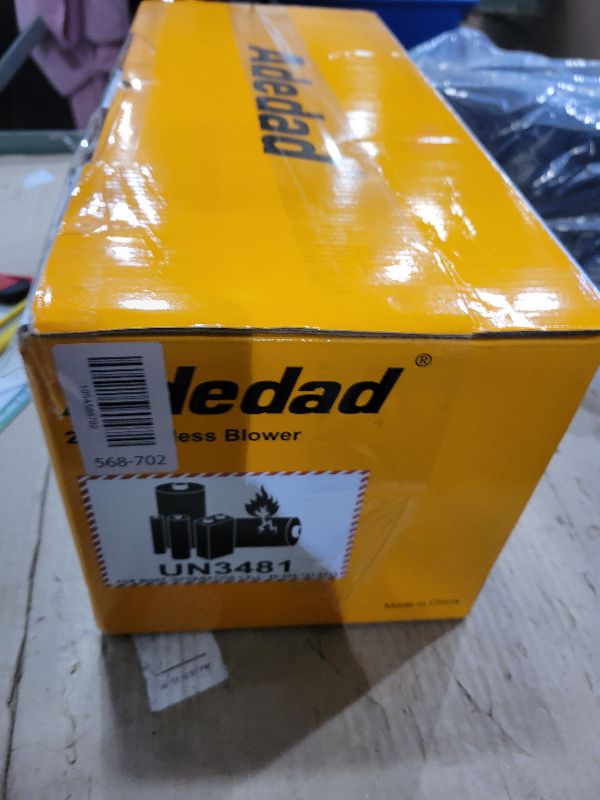 Photo 1 of 20V Cordless Leaf Blower, 150MPH Handheld Blower with 2 Batteries & Charger, Variable Speed Small Electric Leaf Blowers for Yard, Lawn Care, Garden, Patio, and Driveway Cleaning