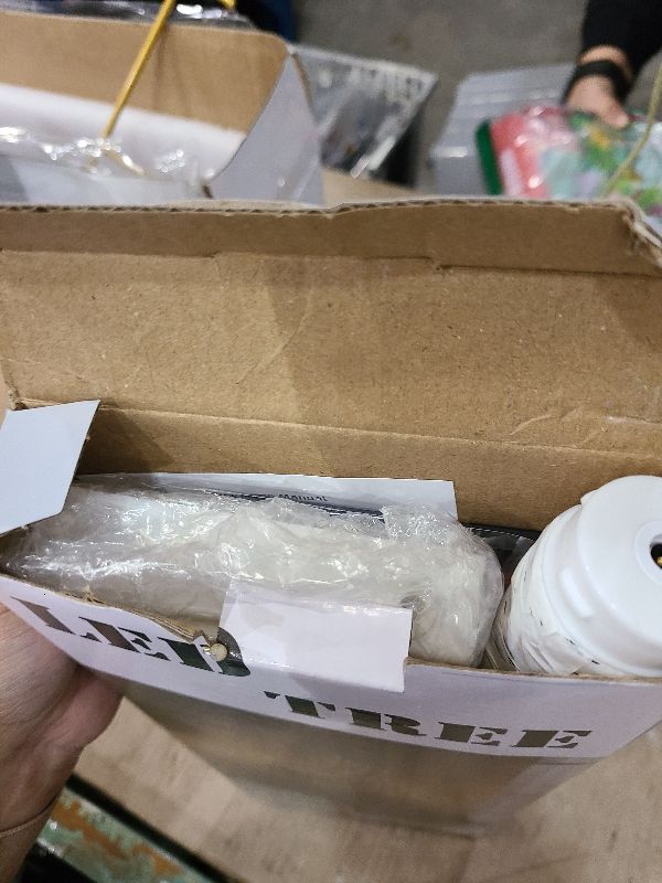 Photo 1 of 144 LED Birch Tree Lights with Remote Control, DIY Artificial Tree Lamp with Timer, Twinkle Lighted Tree 3 AA or USB Powered, Fairy Light Spirit Tree for Bedroom Easter Decor (White)