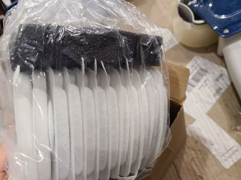 Photo 1 of 24 Pcs Cat Fountain Replacement Filters 12 Pack Cat Water Fountain Replacement Filters with 12 Pack Pre-Filter Sponges, Pet Fountain Filter Fit for 95oz/2.8L Automatic Pet Fountain Cat Water Fountain