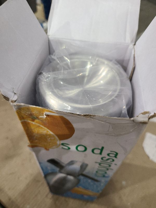 Photo 1 of 1L Portable Home Soda Maker – Aluminum Soda Siphon, Vintage Seltzer Bottle for DIY Homemade Carbonated Drinks, Sparkling Water Maker for Healthy Soda Water & Cocktails (Silver)