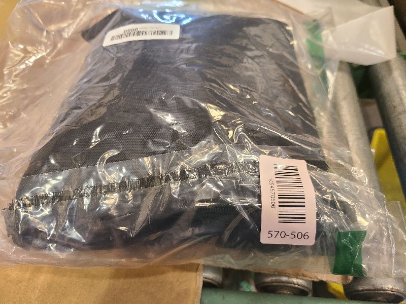 Photo 1 of 177 Gallon Outdoor Cushion Storage Bag 68 inch Extra Large Patio Furniture Cushion Storage Bag Waterproof Garden Cushion Storage Covers with Zipper and Handles Black (1 Pack, 68"L x 30"W x 20"H)