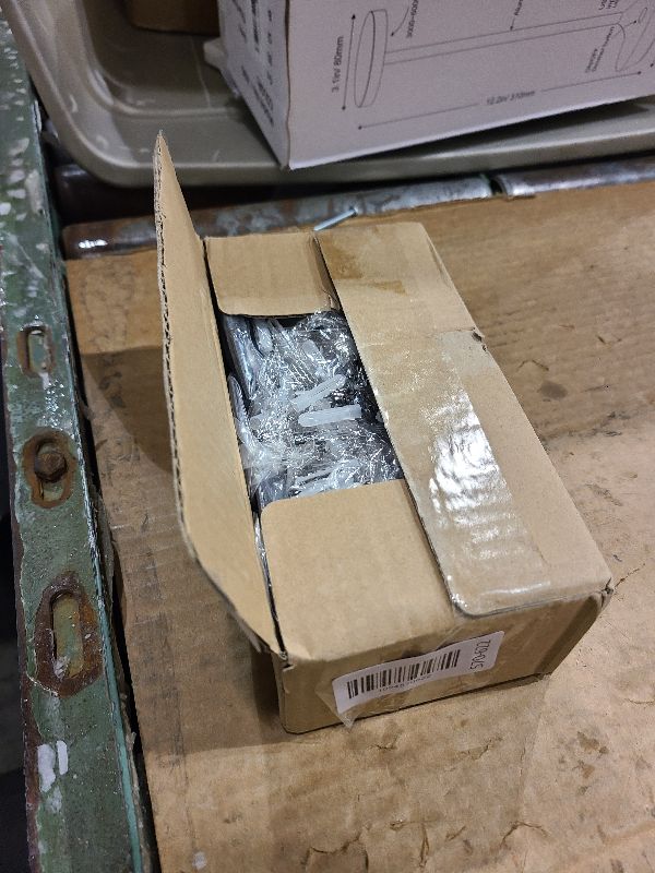 Photo 1 of 12 Pcs Gridwall Mount Brackets with Screws Gridwall Brackets for Grid Panels Clothing Store Cloakroom Retail Display Wall Organization (12)