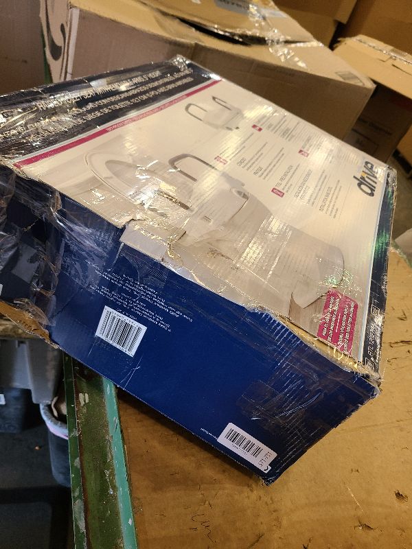 Photo 1 of 2-in-1 Locking Raised Toilet Seat with Tool-free Removable Arms