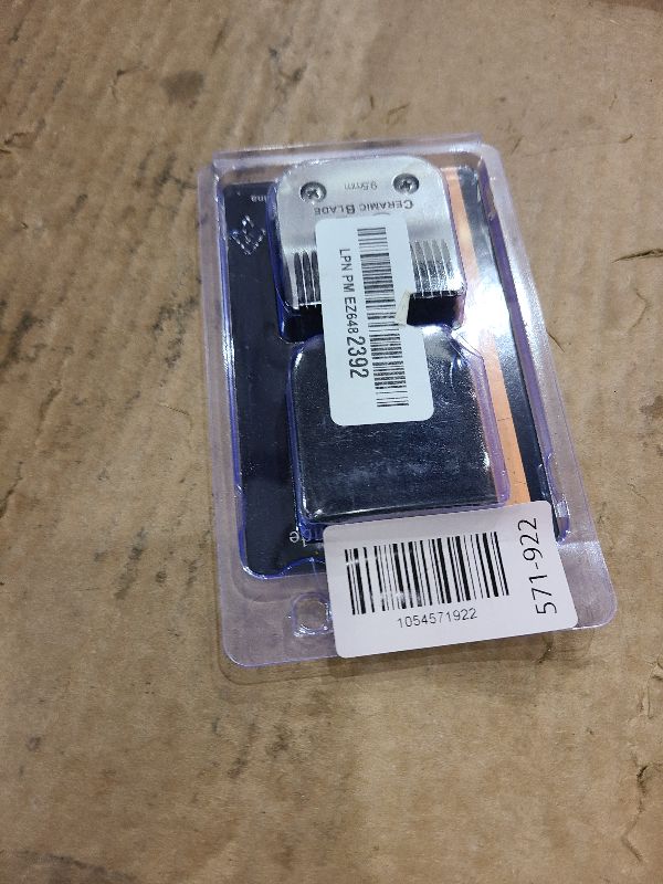 Photo 1 of 2 Packs Professional Detachable Replacement Ceramic Blades Size 3-1/2,Cut Length 3/8-Inch 9.5mm,compatible with Andis AGC,BDC,BGC,MBG Series/Oster Classic 76/Star-Teq/Power-Teq/A5 Clipper