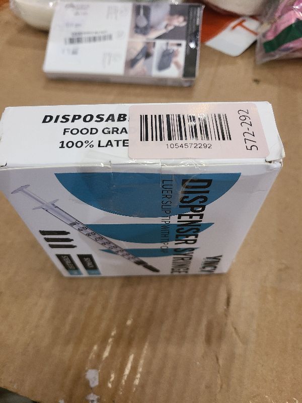 Photo 1 of 1ml Syringes with Cap, Luer Slip Tip, Whole Pack Bulk Sterile Sealed, No Needle