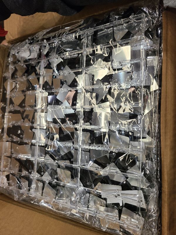 Photo 1 of 24 Pcs Black Shimmer Wall Backdrop Panels for Party Decoration,4 FT x 6 FT Black Sequin Backdrop for Birthday Graduation Anniversary Engagement