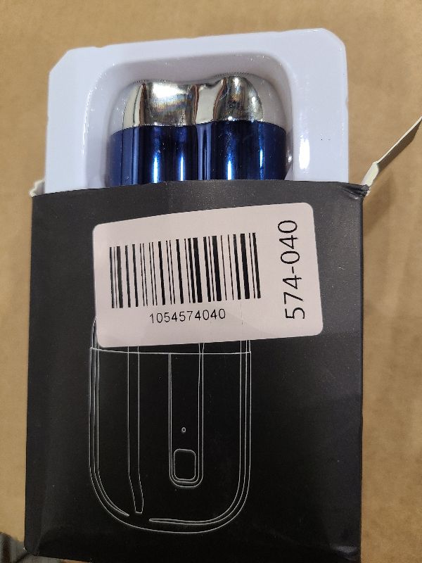 Photo 1 of 2025 New Model Mini Dual-Head Electric Shaver, Electric Mini Portable Razor, Pocket Size Washable Double Head Razor, Rechargeable Waterproof Compact Electric Shaver for Home, Car, Travel (Blue)