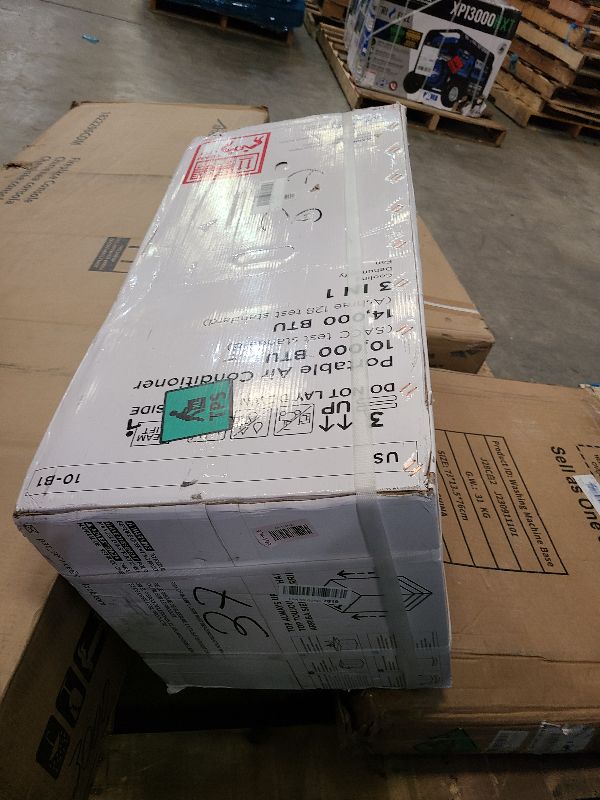 Photo 1 of 14000 BTU Portable Air Conditioners for Room up to 700 Sq. Ft, 3-IN-1 Portable AC Unit with Fan Dehumidifier, Drainage-free Cooling, 48 dB Quiet Sleep Mode, 24H Timer, Auto Swing, Windows Kit Included