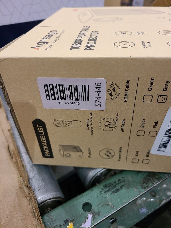 Photo 1 of [Electric Focus] Projector with WiFi and Bluetooth, Native 1080P 15,000 Lumens 4K Supported, Agreago Outdoor Movie Projector for Home Theater UP to 300", for iOS/Android/TV Stick/HDMI/USB