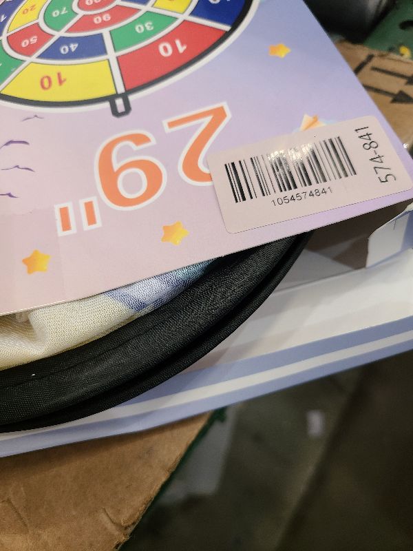 Photo 1 of 29" Large Dart Board for Kids, BooTaa Kids Dart Board with 12 Sticky Balls, Boys Toys, Indoor/Sport Outdoor Fun Party Play Game Toys, Birthday Gifts for 3 4 5 6 7 8 9 10 11 12 Year Old Boys Girls