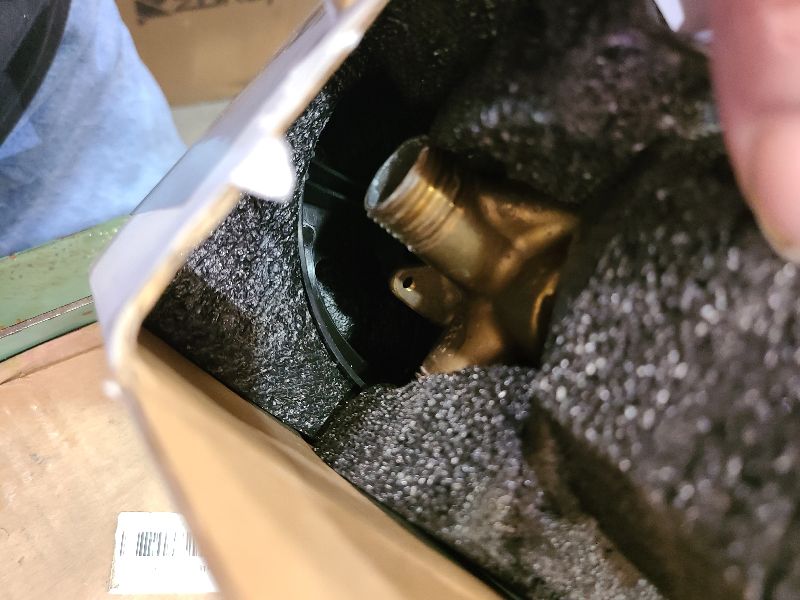 Photo 1 of 2510 shower valve, Replacement for Moen Posi-Temp Valve,1/2 Inch Connection?4-Port, Male Threaded, Brass