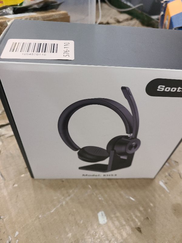 Photo 1 of (Upgraded Version) Wireless Headset, Bluetooth Headset with Noise Cancelling Microphone, Best Headphones with Mic Mute & USB Dongle for PC/Computer/Laptop/Cell Phones/Remote Work/Call Center