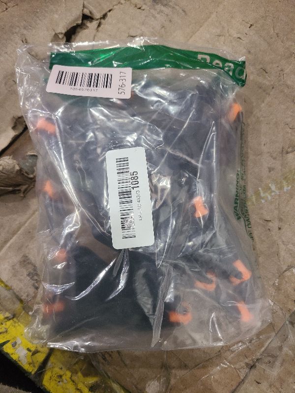 Photo 1 of 12 Pack Plastic Spring Clamps, 3.5inch Small Heavy Duty Clips for Crafts, Backdrop Stand, Woodworking, Photography Studios (Black)