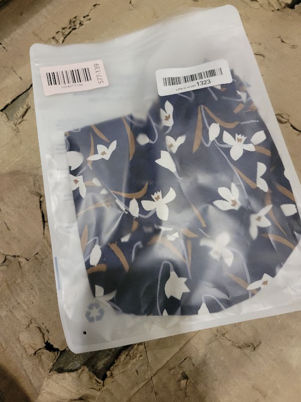 Photo 1 of 1Pack Satin Lined Scrub Caps with Buttons & Sweathand, Surgical Caps for Women