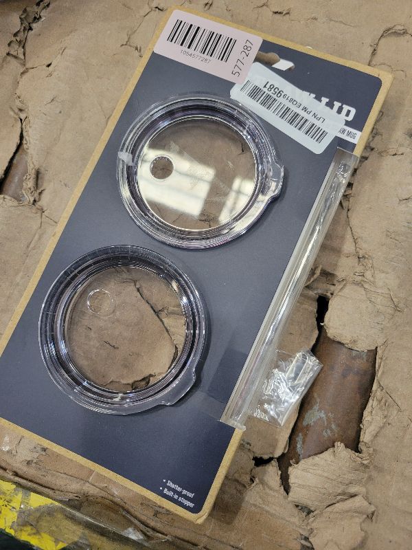 Photo 1 of 20 oz Tumbler Straw Lid, Replacement Lids Compatible for YETI Rambler 16/20 oz Stackable Cup, 24 oz Mug, 25 oz Straw Mug, BPA Free and Shatter-proof Travel Tumbler Top Lids Cover