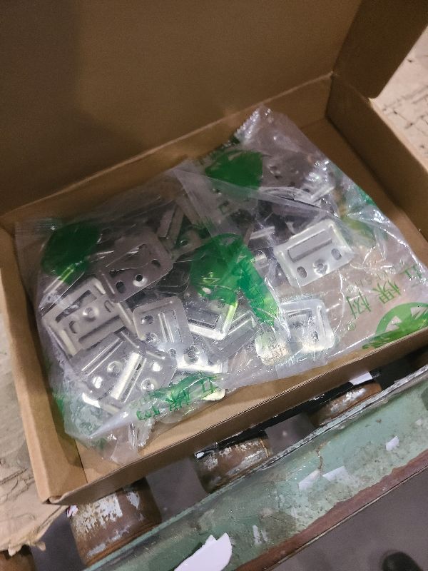 Photo 1 of 100Pcs Stainless Steel Wall Panel Buckle Clips for Bamboo Fiber Wall Panels - Easy Installation Fasteners