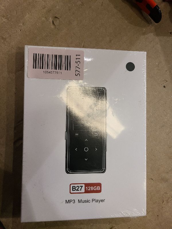 Photo 1 of 128GB MP3 Player with Bluetooth 5.2, AiMoonsa Music Player with Built-in HD Speaker, FM Radio, Voice Recorder, HiFi Sound, E-Book, Earphones Included