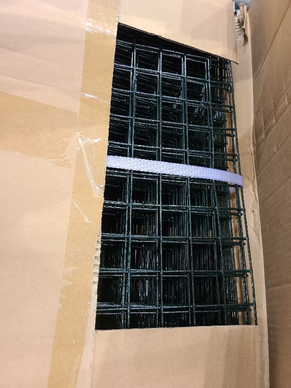 Photo 1 of 10 Packs 24"x 12" Large Wire Plant Protectors Wire Plant Cages Mesh Plant Cage Chicken Wire Cloche with Ground Stakes and Nylon Ties Protect Plants,Garden,Shrubs and Vegetables from Animals-30PCS