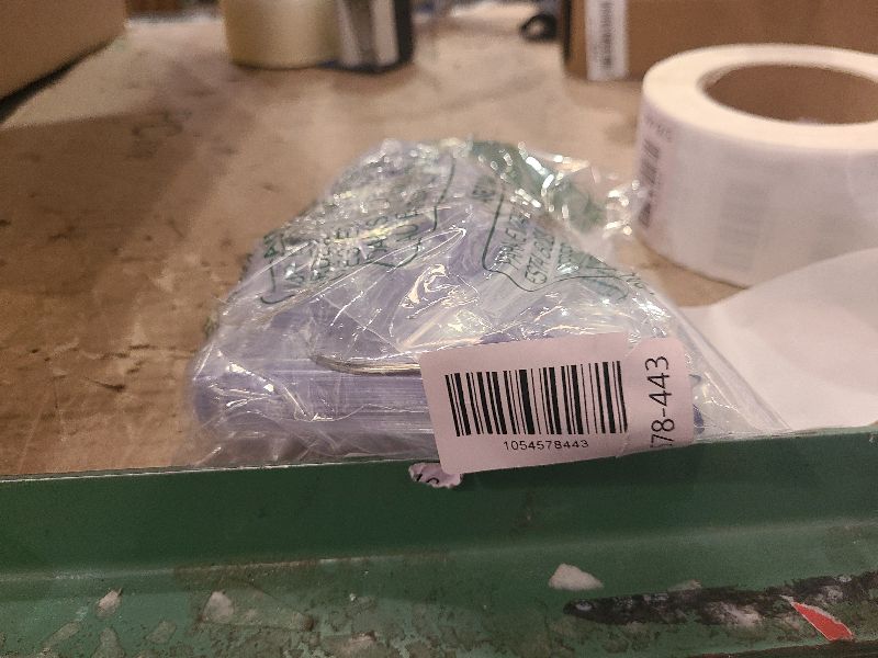 Photo 1 of 200 Pcs Oval Nail Swatch Sticks Fan-shaped Nail Polish Sample Sticks with Metal Split Ring for Nail Color Display, Clear