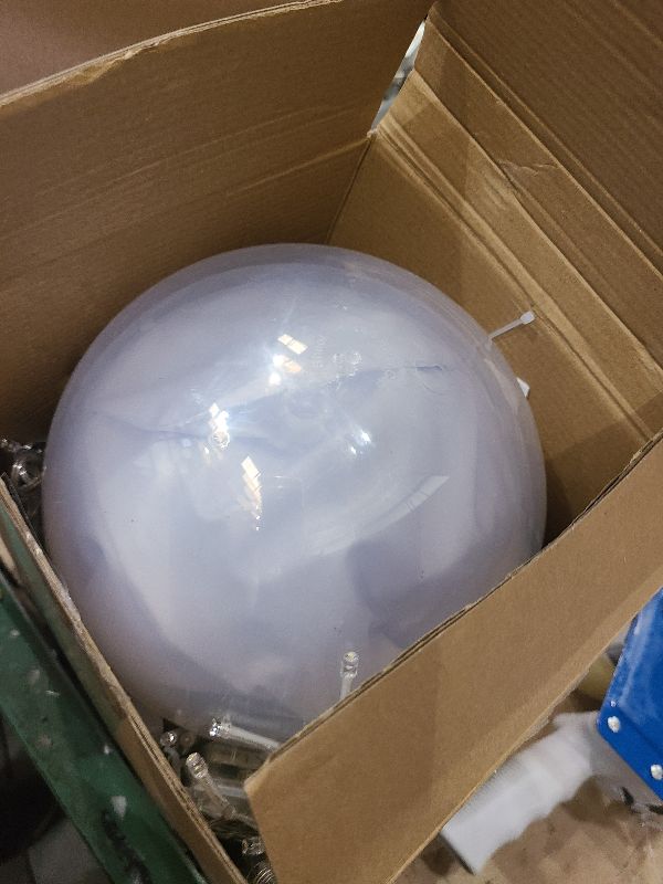 Photo 1 of 2 Packs Halloween Decorations Outdoor, 5 FT USB Powered Ghost Decor Kit with Remote Controlled String Lights, Easy Assemble Ghosts Halloween Decorations for Front Door Porch Yard