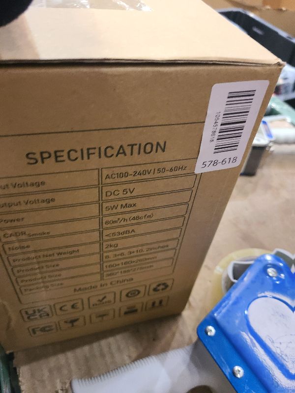 Photo 1 of 2 Pack YARIKI Air Purifiers for Bedroom Home with Aromatherapy Function,Small Air Purifier with Nightlight Speed Control,24dB Low Noise for Better Sleep,For Pet Room Dorm Kitchen,P60 (White)