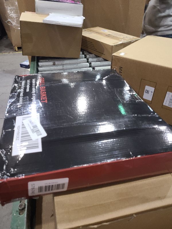 Photo 1 of 2 Pack Vegetables Grill Baskets for Veggies,Grill Basket for Outdoor Grill,Stainless Steel Grill Basket,Grilling Accessories for & Smokers