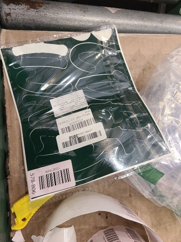 Photo 1 of 144 Pieces Self-Adhesive 3 Inch Letter Stickers, Vinyl Alphabet Sticker for Mailbox, Signs, Bulletin Boards - 12 Sheets Red