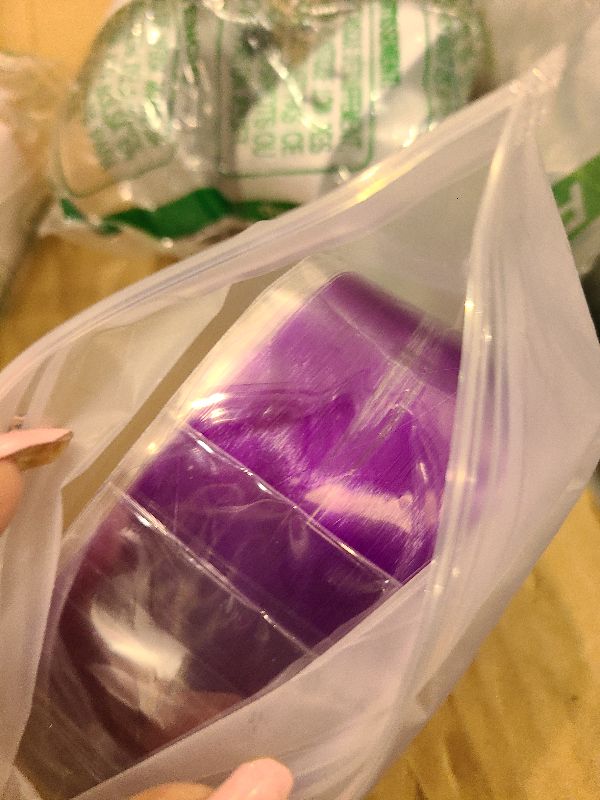 Photo 1 of 12PCS Colored Purple Hair Extensions Clip in Colorful Hair Extensions 22 Inch Rainbow Hair Extensions for Kids Women's Gifts Blue Hair Extensions (22inch,Purple)