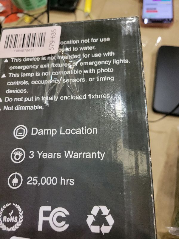 Photo 1 of 2 Pack BlueX 300W Bulb - 350W Bulb Equivalent, 40W LED Corn Light Bulb Cool White 5000K E26 Base 4000 Lumens 300 Watt Light Bulb, High Watt Commercial