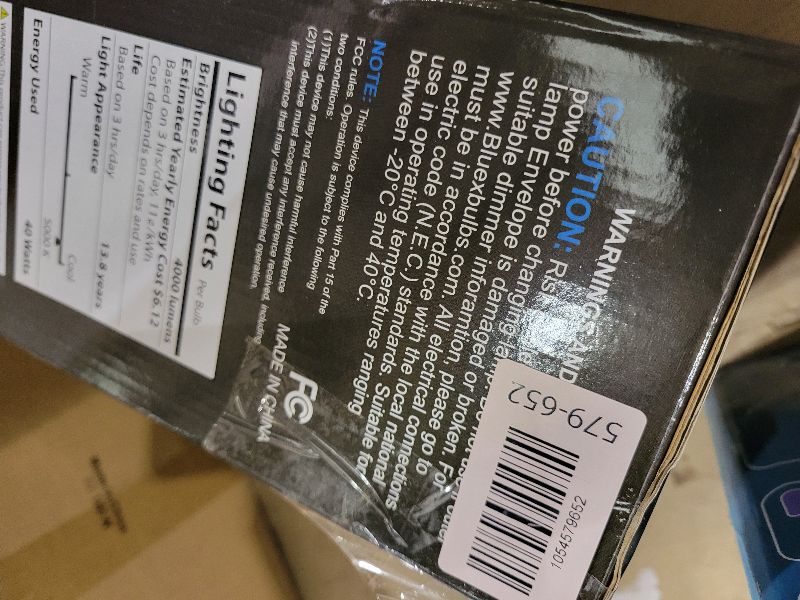 Photo 1 of 2 Pack BlueX 300W Bulb - 350W Bulb Equivalent, 40W LED Corn Light Bulb Cool White 5000K E26 Base 4000 Lumens 300 Watt Light Bulb, High Watt Commercial