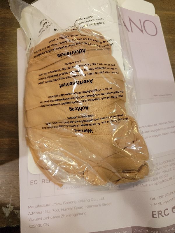 Photo 1 of Aaronano 2 Pairs Plus Size Control Top Pantyhose Ultra-High Waist Tights 40D Sheer Shaping Support Stockings(Natural,XL-XXL)