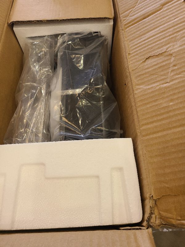 Photo 1 of **No power cord**
LP&No.1 Record Player with Built-in Stereo Speakers, LED Control, 3-Speed Belt-Drive Vinyl Turntable with USB Playback & Recording, Wireless Input & Output, Auto Stop, Pitch Control | Black