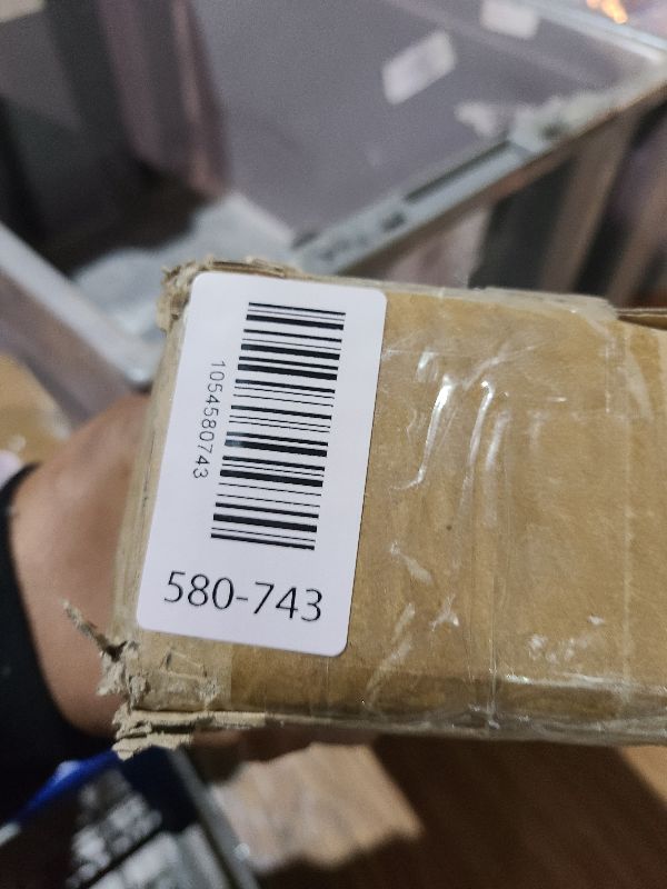 Photo 1 of 2 Pack Fence Post Anchor Kit, Heavy Duty Steel Fence Post Repair Stakes, Post Anchor Ground Spike for Repairing Tilted Broken Wood Support, Black